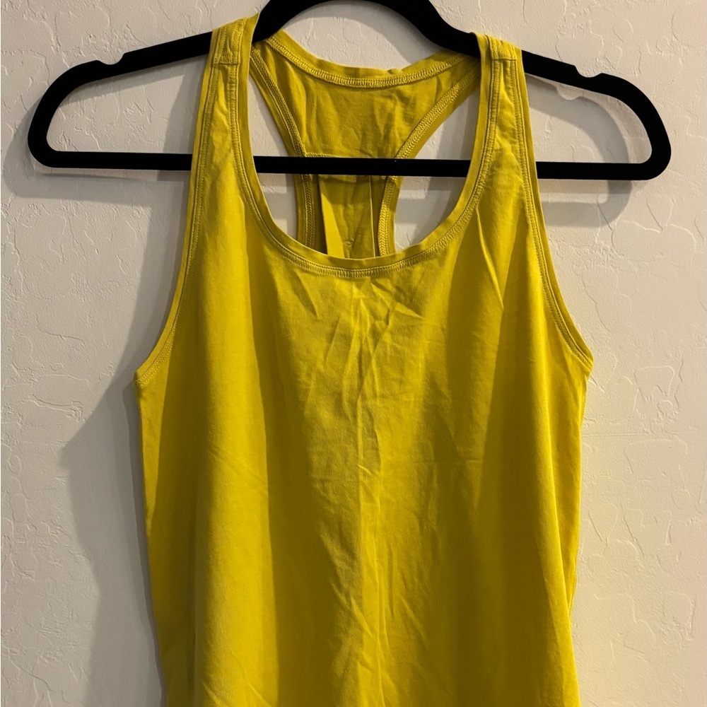 lululemon athletica Bright Yellow Tank Top. Size 6 / Small